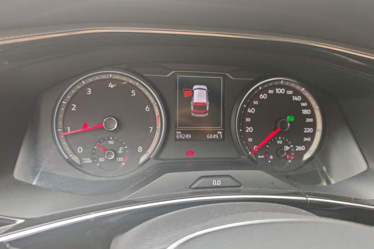 Used Volkswagen Tayron 2020 330TSI Two-Wheel Drive Luxury Smart Connectivity Version Instrument Cluster