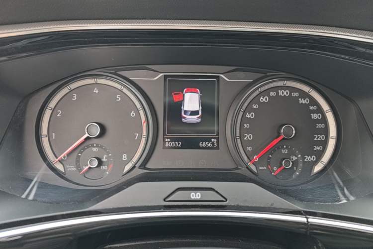 Used Volkswagen Tayron 2020 330TSI Two-Wheel Drive Luxury Smart Connectivity Version Instrument Cluster