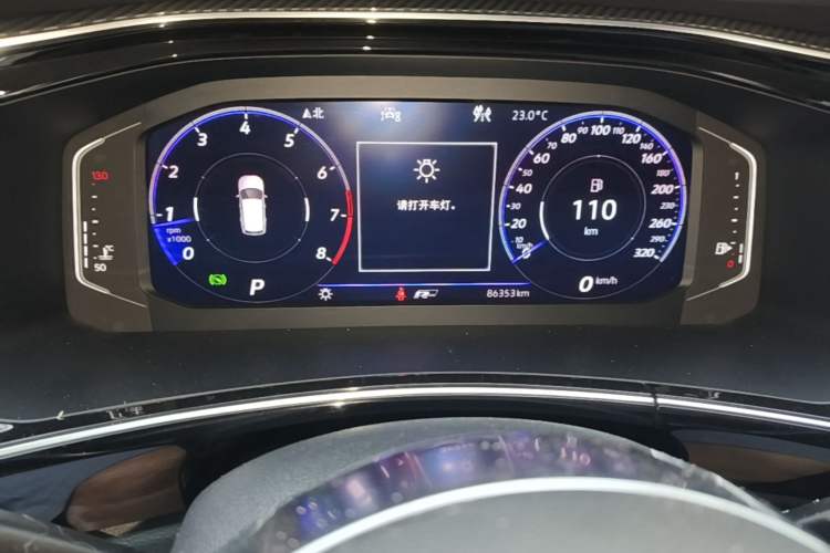 Used Volkswagen Tayron 2020 380TSI All-Wheel Drive R-Line Connected Version Instrument Cluster