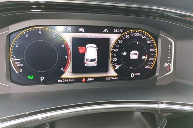 Used Volkswagen Tayron 2020 380TSI All-Wheel Drive R-Line Connected Version Instrument Cluster