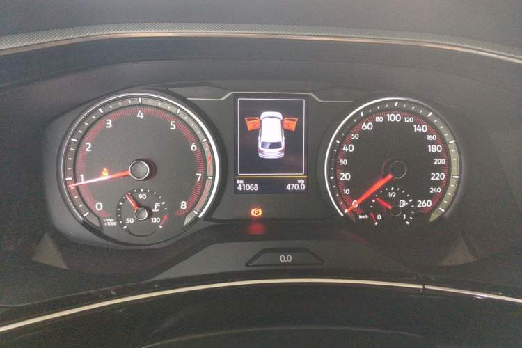 Used Volkswagen Tayron 2020 330TSI Two-Wheel Drive Luxury Smart Connectivity Version Instrument Cluster