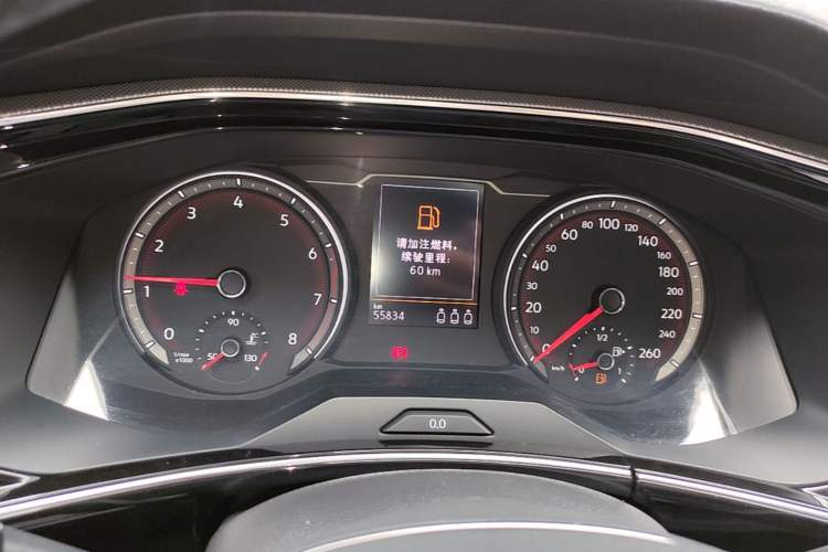 Used Volkswagen Tayron 2020 330TSI Two-Wheel Drive Luxury Smart Connectivity Version Instrument Cluster