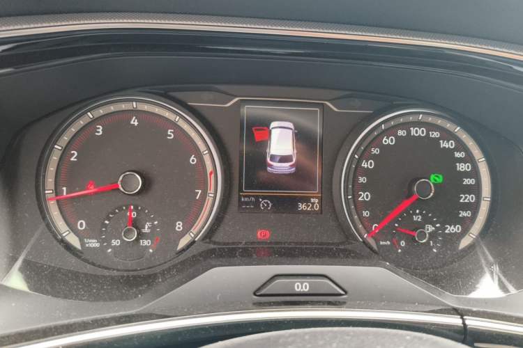 Used Volkswagen Tayron 2020 330TSI Two-Wheel Drive Luxury Smart Connectivity Version Instrument Cluster