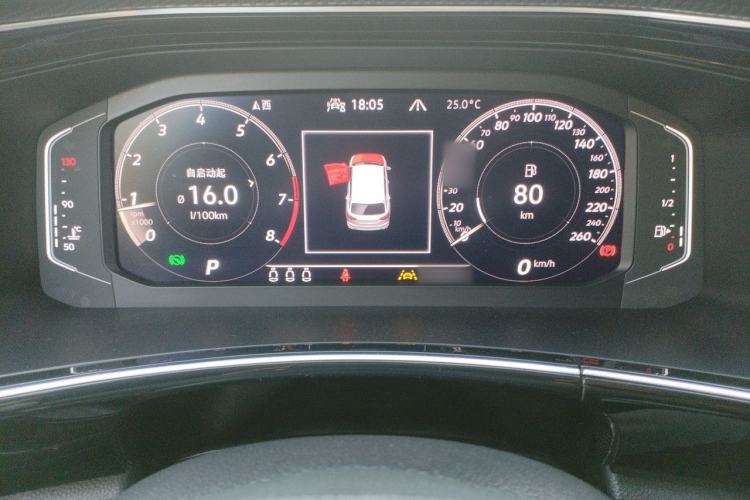 Used Volkswagen Tayron 2020 330TSI Two-Wheel Drive Luxury Connected Pro Edition Instrument Cluster