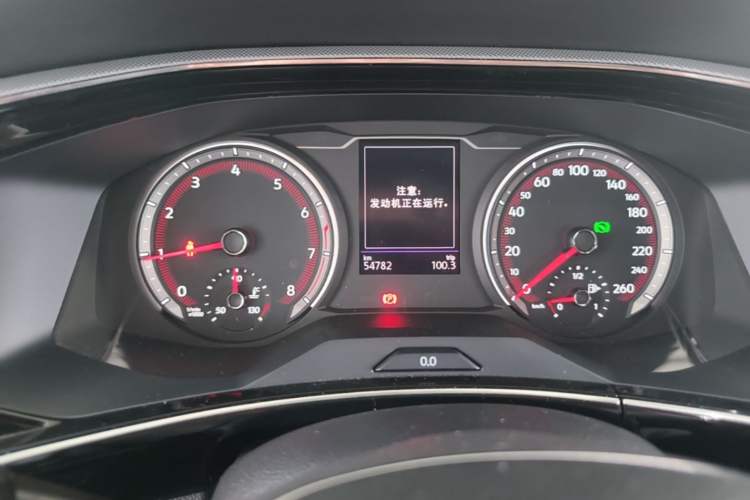 Used Volkswagen Tayron 2020 330TSI Two-Wheel Drive Luxury Smart Connectivity Version Instrument Cluster