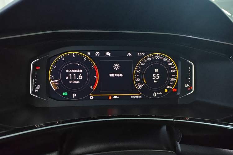 Used Volkswagen Tayron 2020 380TSI All-Wheel Drive R-Line Connected Version Instrument Cluster
