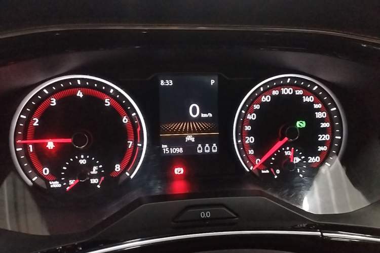 Used Volkswagen Tayron 2020 330TSI Two-Wheel Drive Luxury Smart Connectivity Version Instrument Cluster