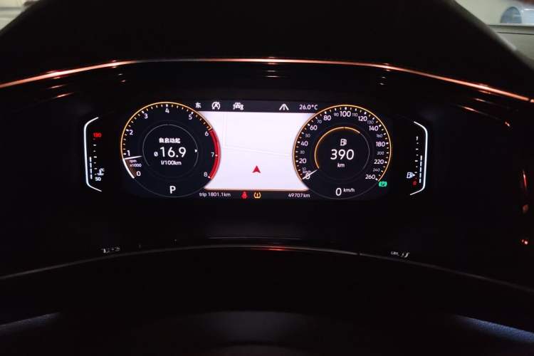 Used Volkswagen Tayron 2020 330TSI Two-Wheel Drive Luxury Connected Pro Edition Instrument Cluster