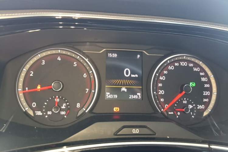 Used Volkswagen Tayron 2020 330TSI Two-Wheel Drive Luxury Smart Connectivity Version Instrument Cluster