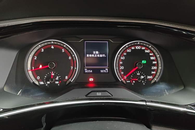 Used Volkswagen Tayron 2020 330TSI Two-Wheel Drive Luxury Smart Connectivity Version Instrument Cluster