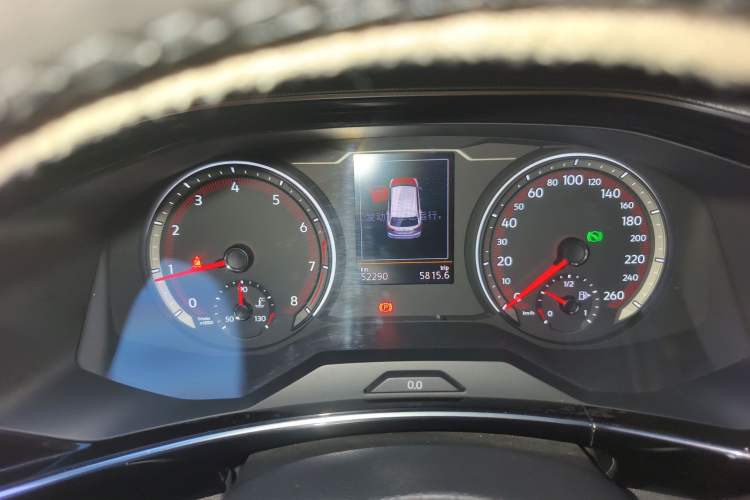 Used Volkswagen Tayron 2020 330TSI Two-Wheel Drive Luxury Smart Connectivity Version Instrument Cluster