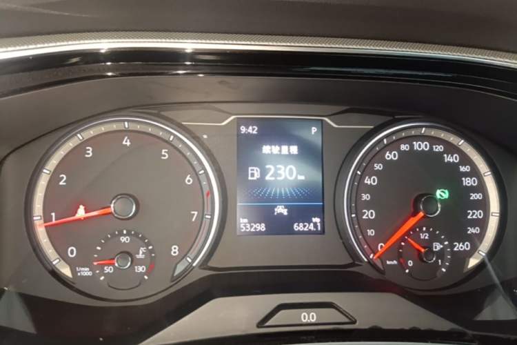 Used Volkswagen Tayron 2020 330TSI Two-Wheel Drive Luxury Smart Connectivity Version Instrument Cluster