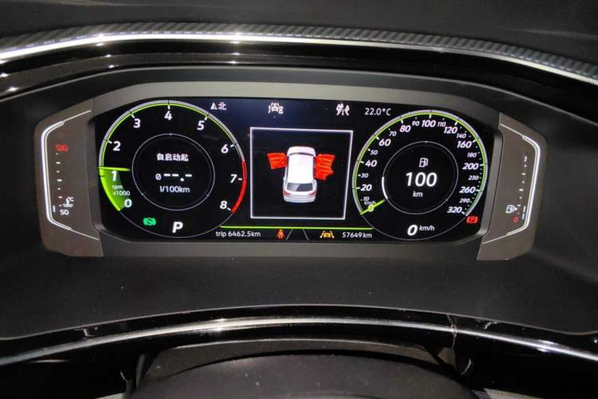 Used Volkswagen Tayron 2020 380TSI Four-Wheel Drive Luxury Connect Pro Edition Instrument Cluster