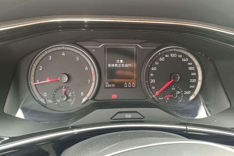Used Volkswagen Tayron 2020 330TSI Two-Wheel Drive Luxury Smart Connectivity Version Instrument Cluster