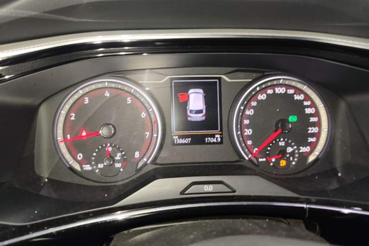 Used Volkswagen Tayron 2020 330TSI Two-Wheel Drive Luxury Smart Connectivity Version Instrument Cluster