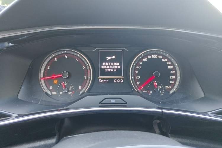 Used Volkswagen Tayron 2020 330TSI Two-Wheel Drive Luxury Smart Connectivity Version Instrument Cluster