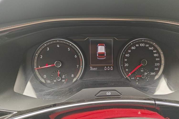 Used Volkswagen Tayron 2020 330TSI Two-Wheel Drive Luxury Smart Connectivity Version Instrument Cluster