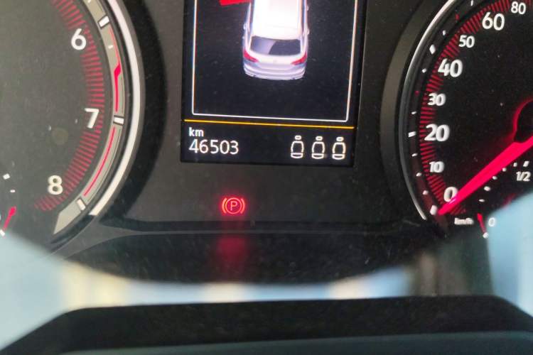 Used Volkswagen Tayron 2020 330TSI Two-Wheel Drive Luxury Smart Connectivity Version Odometer Close Up