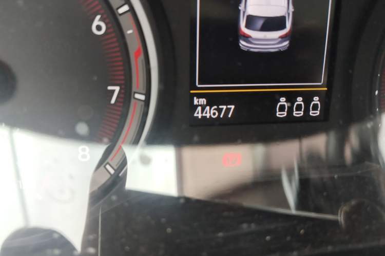 Used Volkswagen Tayron 2020 330TSI Two-Wheel Drive Luxury Smart Connectivity Version Odometer Close Up