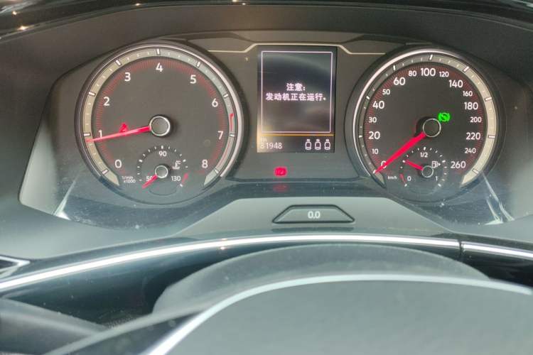 Used Volkswagen Tayron 2020 330TSI Two-Wheel Drive Luxury Smart Connectivity Version Odometer Close Up