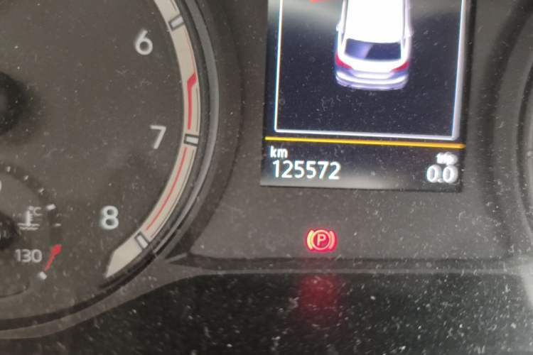 Used Volkswagen Tayron 2020 330TSI Two-Wheel Drive Luxury Smart Connectivity Version Odometer Close Up