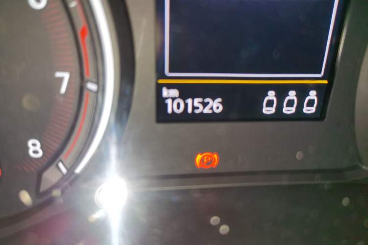 Used Volkswagen Tayron 2020 330TSI Two-Wheel Drive Luxury Smart Connectivity Version Odometer Close Up