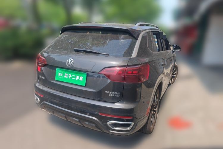Used Volkswagen Tayron 2020 380TSI All-Wheel Drive R-Line Connected Version Rear Right 45 Deg