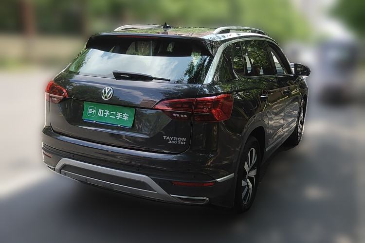 Used Volkswagen Tayron 2020 280TSI Two-Wheel Drive Luxury Connect Edition Rear Right 45 Deg