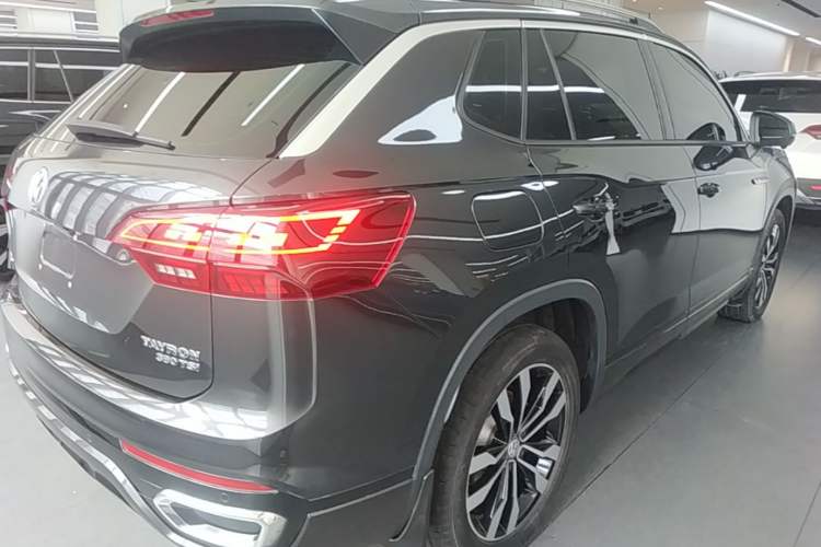 Used Volkswagen Tayron 2020 380TSI All-Wheel Drive R-Line Connected Version Rear Right 45 Deg