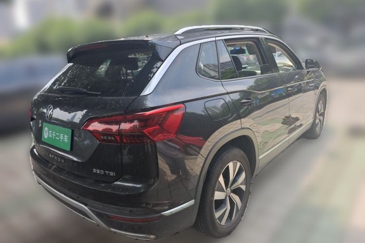Used Volkswagen Tayron 2020 330TSI Two-Wheel Drive Luxury Connected Pro Edition Rear Right 45 Deg