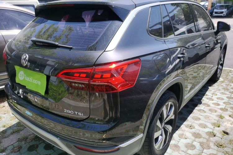 Used Volkswagen Tayron 2020 280TSI Two-Wheel Drive Luxury Connect Edition Rear Right 45 Deg