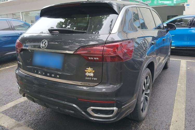 Used Volkswagen Tayron 2020 380TSI All-Wheel Drive R-Line Connected Version Rear Right 45 Deg