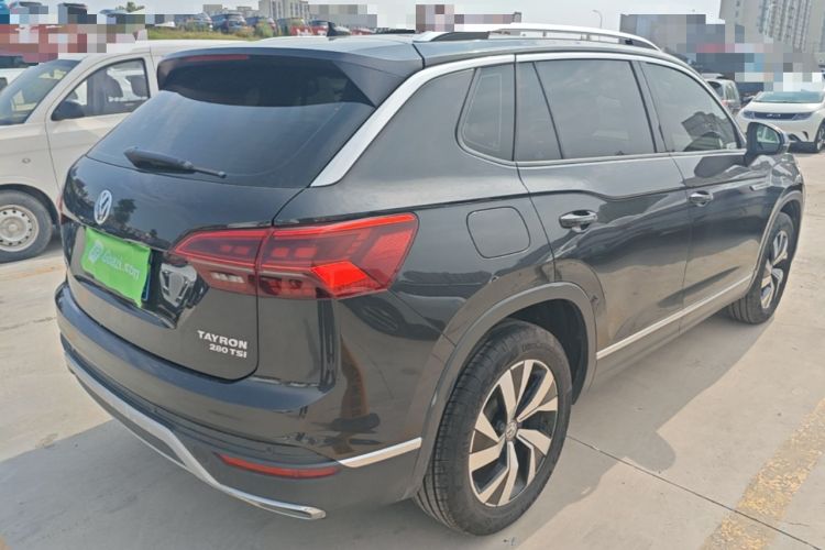 Used Volkswagen Tayron 2020 280TSI Two-Wheel Drive Luxury Connect Edition Rear Right 45 Deg