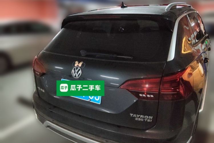 Used Volkswagen Tayron 2020 330TSI Two-Wheel Drive Luxury Smart Connectivity Version Rear Right 45 Deg