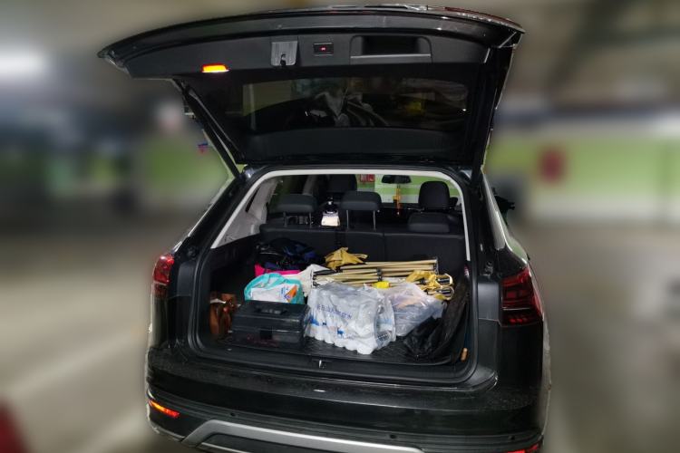 Used Volkswagen Tayron 2020 330TSI Two-Wheel Drive Luxury Smart Connectivity Version Trunk