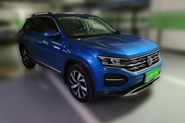 Used Volkswagen Tayron 2020 280TSI Two-Wheel Drive Luxury Connect Edition Front Right 45 Deg