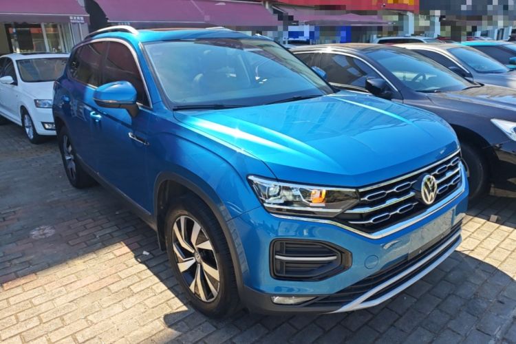 Used Volkswagen Tayron 2020 280TSI Two-Wheel Drive Luxury Connect Edition Front Right 45 Deg