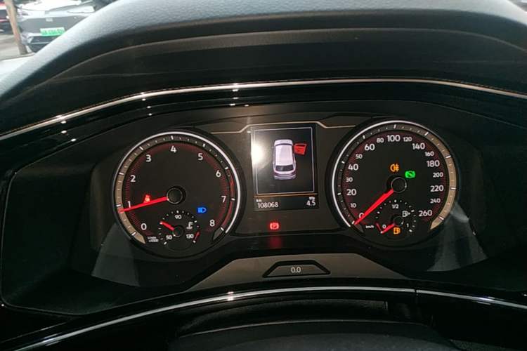 Used Volkswagen Tayron 2020 330TSI Two-Wheel Drive Luxury Smart Connectivity Version Instrument Cluster