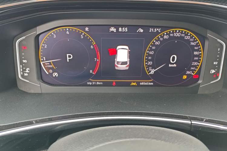 Used Volkswagen Tayron 2020 330TSI Two-Wheel Drive Luxury Connected Pro Edition Instrument Cluster