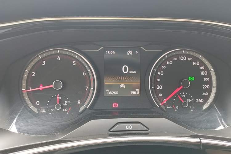 Used Volkswagen Tayron 2020 330TSI Two-Wheel Drive Luxury Smart Connectivity Version Instrument Cluster
