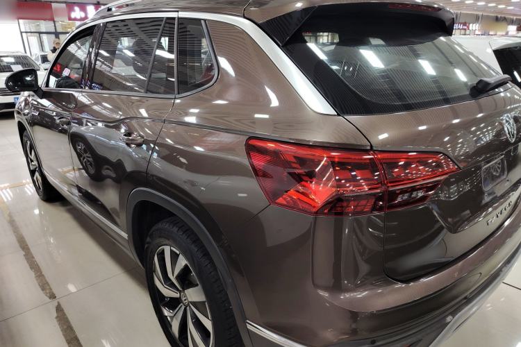 Used Volkswagen Tayron 2020 280TSI Two-Wheel Drive Luxury Connect Edition Rear Left 45 Deg