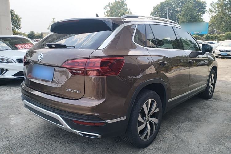Used Volkswagen Tayron 2020 330TSI Two-Wheel Drive Luxury Smart Connectivity Version Rear Right 45 Deg