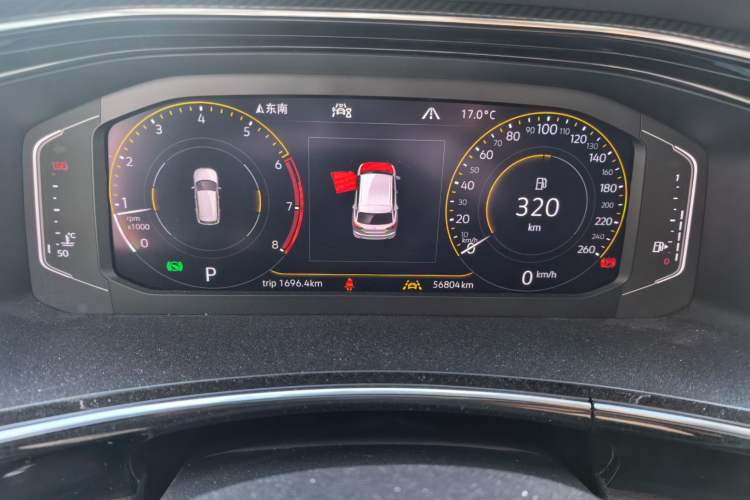 Used Volkswagen Tayron 2020 330TSI Two-Wheel Drive Luxury Connected Pro Edition Instrument Cluster