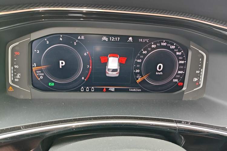 Used Volkswagen Tayron 2020 380TSI All-Wheel Drive R-Line Connected Version Instrument Cluster