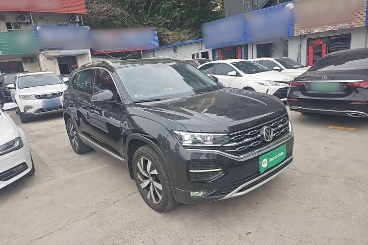 Used Volkswagen Tayron 2020 280TSI Two-Wheel Drive Luxury Connect Edition Front Right 45 Deg