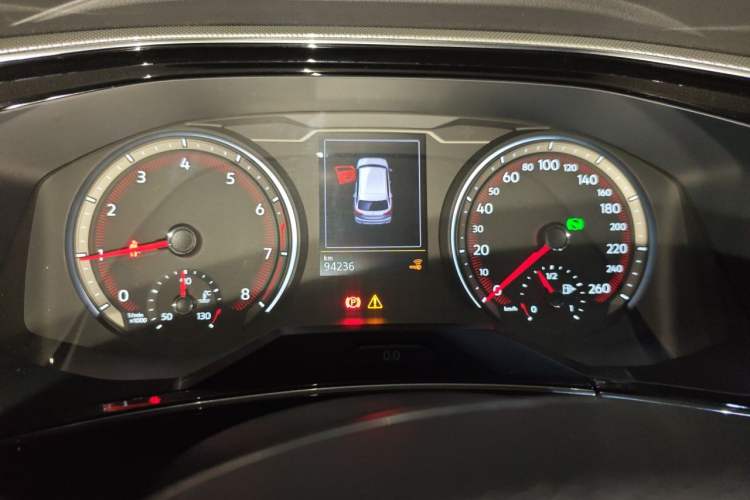 Used Volkswagen Tayron 2020 330TSI Two-Wheel Drive Luxury Smart Connectivity Version Instrument Cluster