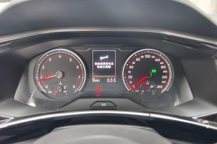 Used Volkswagen Tayron 2020 280TSI Two-Wheel Drive Luxury Connect Edition Instrument Cluster