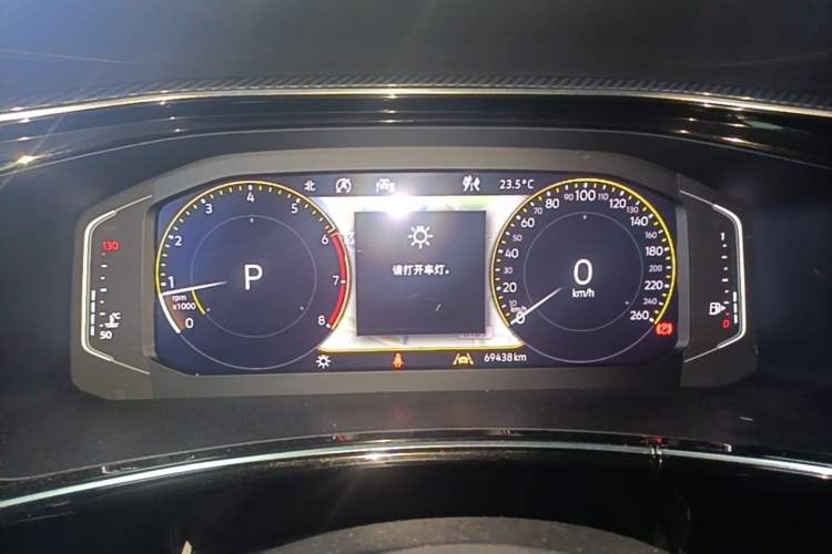 Used Volkswagen Tayron 2020 330TSI Two-Wheel Drive Luxury Connected Pro Edition Instrument Cluster