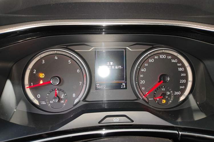 Used Volkswagen Tayron 2020 330TSI Two-Wheel Drive Luxury Smart Connectivity Version Instrument Cluster