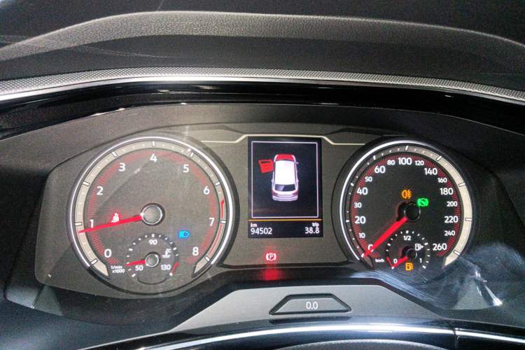 Used Volkswagen Tayron 2020 330TSI Two-Wheel Drive Luxury Smart Connectivity Version Instrument Cluster